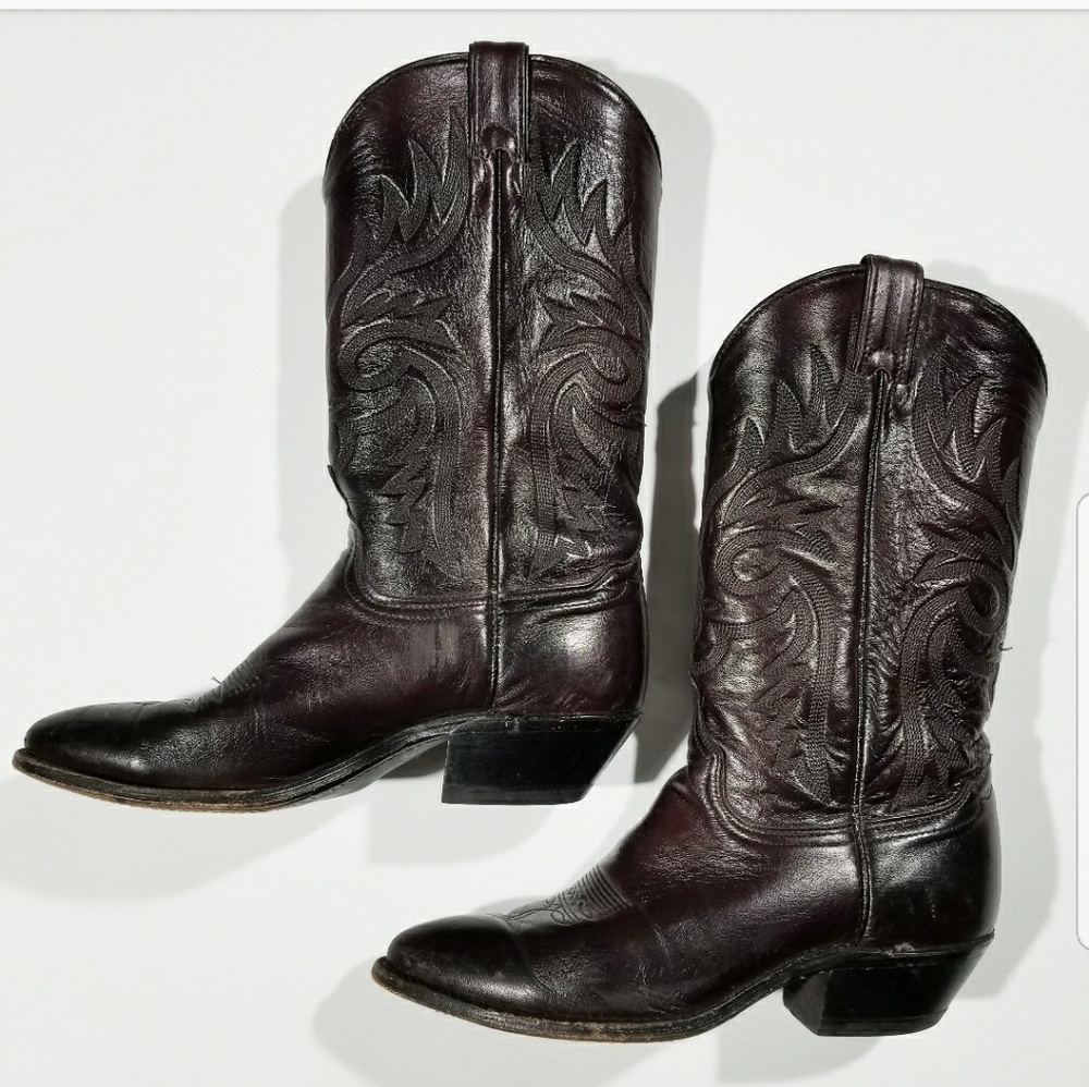 🚫 SOLD 🚫 VTG Western Cowgirl Leather Rodeo Boots